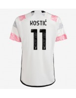 Juventus Filip Kostic #11 Vieraspaita 2023-24 Lyhythihainen